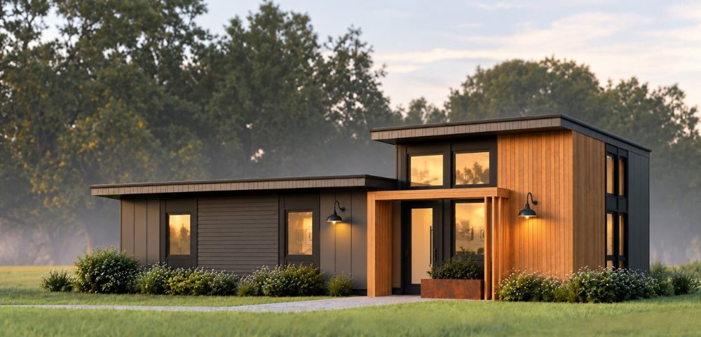 Rendering of the 1,200 sq ft ADU