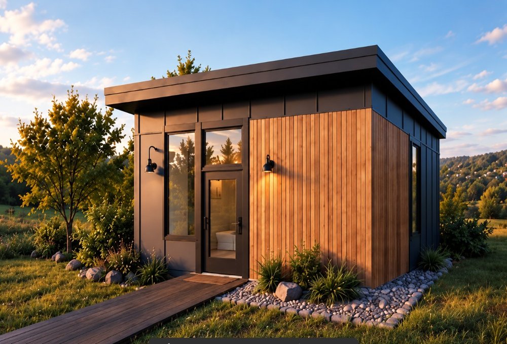 Rendering of the 600 sq ft ADU
